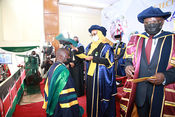 TU-K Holds 9th Graduation Ceremony