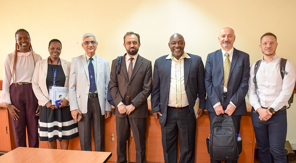 Distinguished lectures including; Prof. Dr. Atif Samim (Saudi Arabia), Prof. Dr. Cristiano Tomassoni (Italy), Prof. Dr. Carlos Lopez Martinez (Spain) and Prof. Shiban Koul (India) were the main guests during the Institute of Electrical and Electronic Engineers (IEEE) \u2013 TU-K chapter workshop. They were welcomed by Ag. Deputy Vice-Chancellor (DVC) in charge of Academic and Student Affairs (ASA) Prof. Francis Gatheri. Dr. Mary Ahuna who is the IEEE TU-K Branch Councilor also attended. 