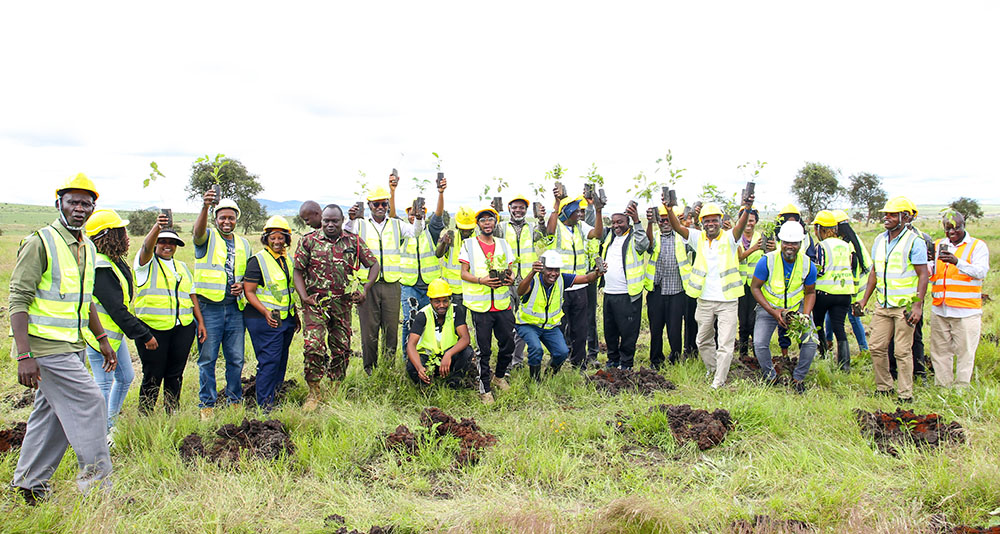 TU-K Plants 1000 Trees at Konza