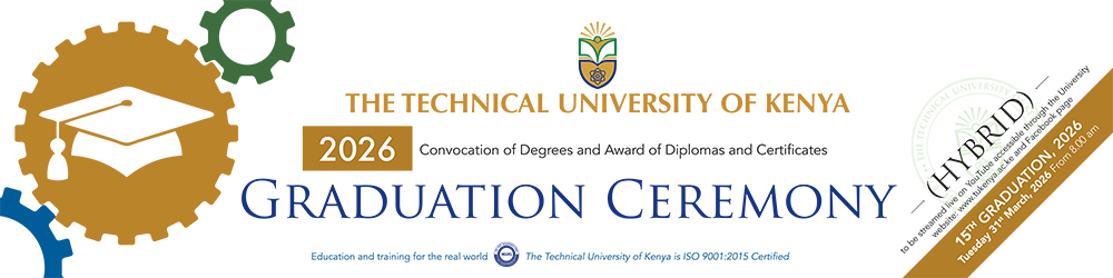 The VC, Prof. Benedict Mutua maks his speech during the 14th graduation ceremony